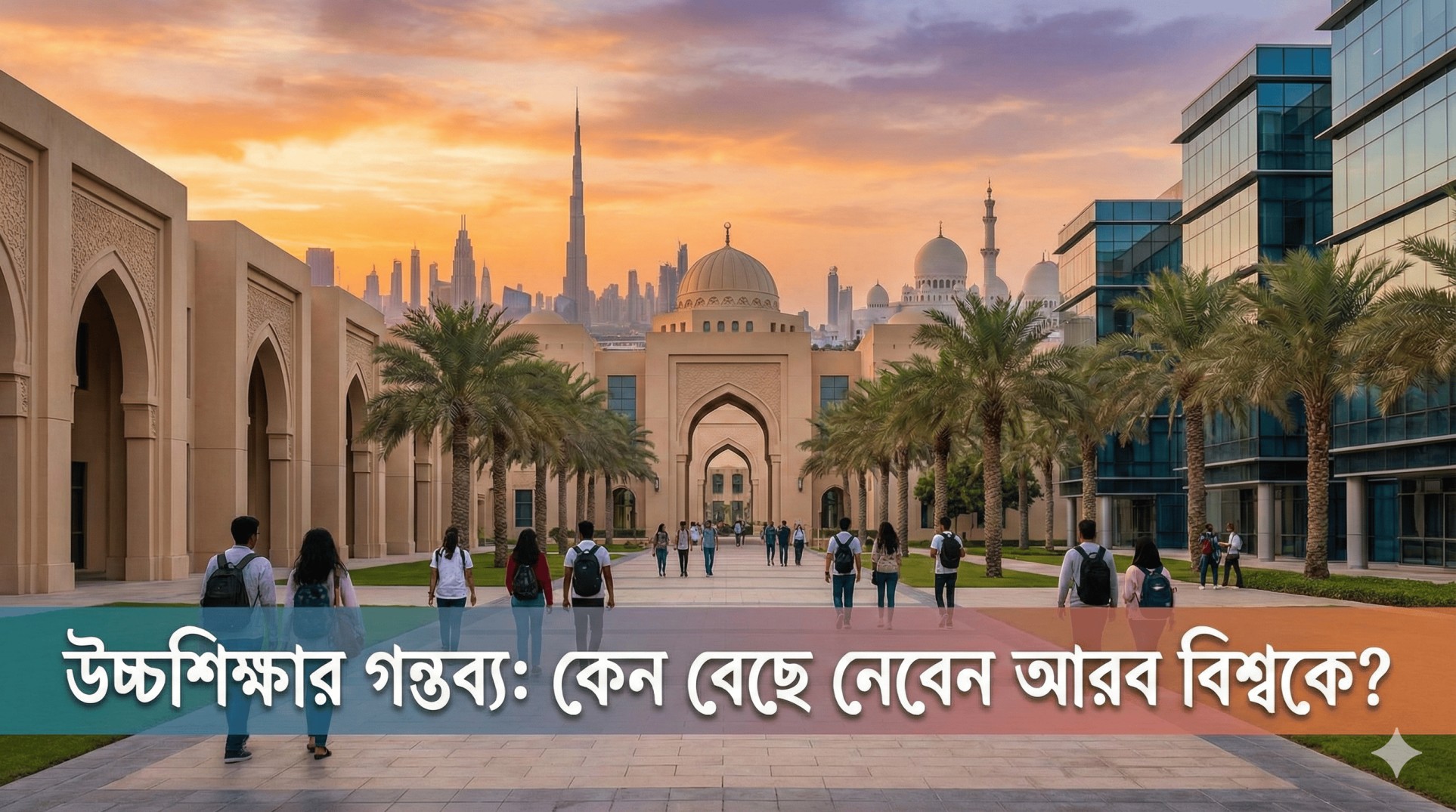 উচ্চশিক্ষার গন্তব্য: কেন বেছে নেবেন আরব বিশ্বকে?
