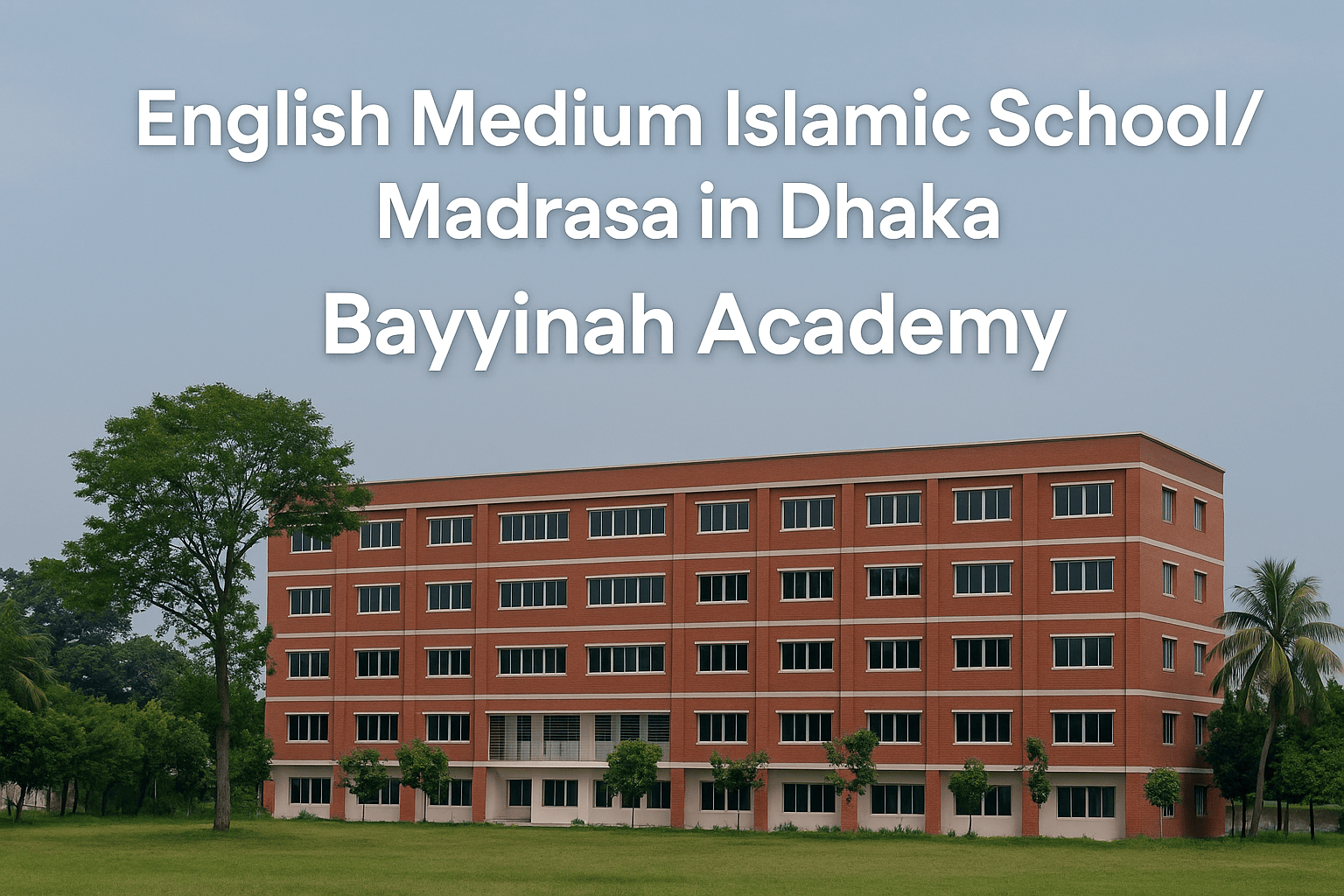 Top English Medium Islamic Schools & Madrasas in Dhaka | Bayyinah Academy